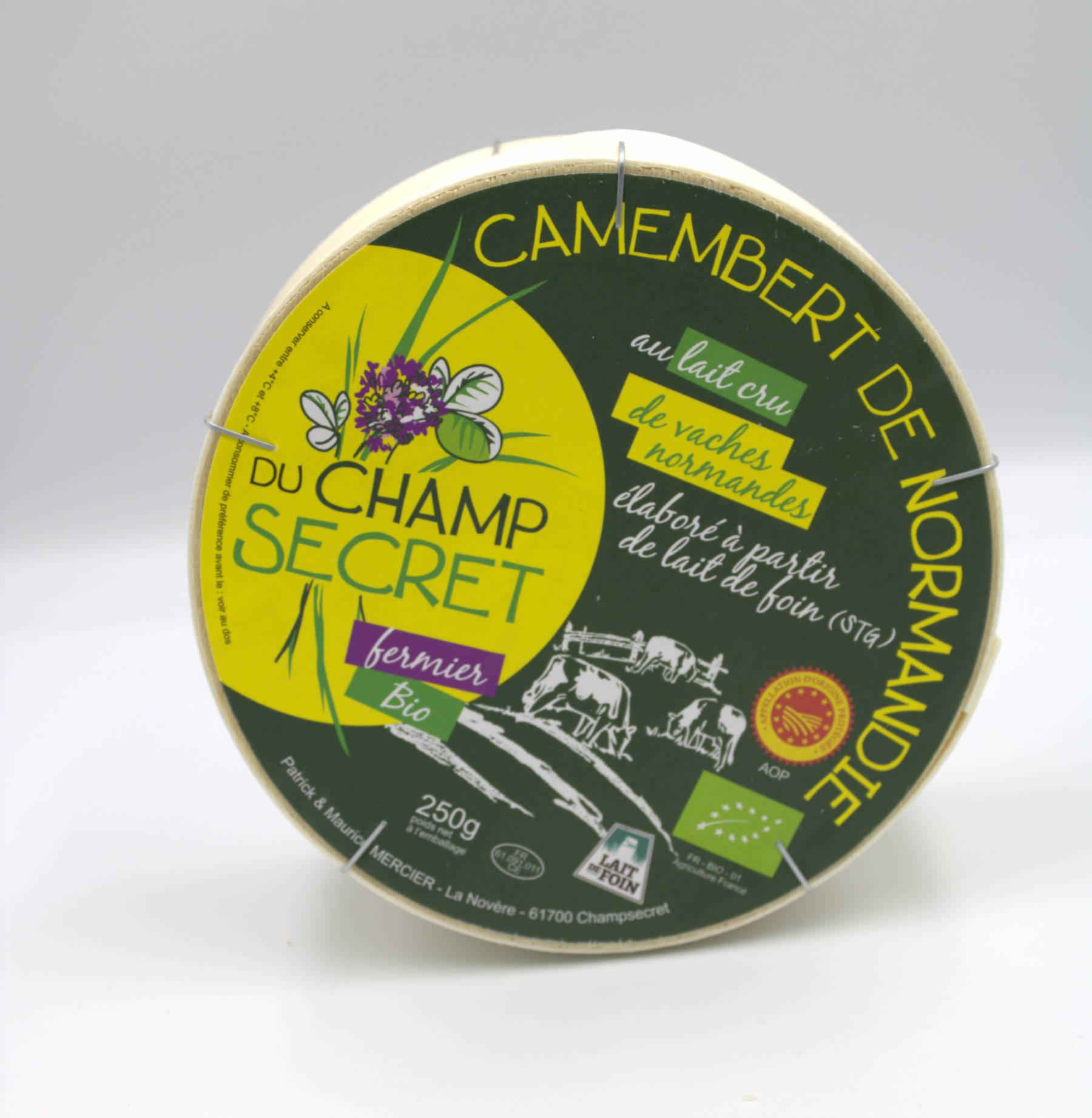 Camembert de Normandie " Le Champs Secret"